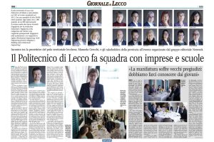 Il Politecnico di Lecco fa squadra con imprese e scuole