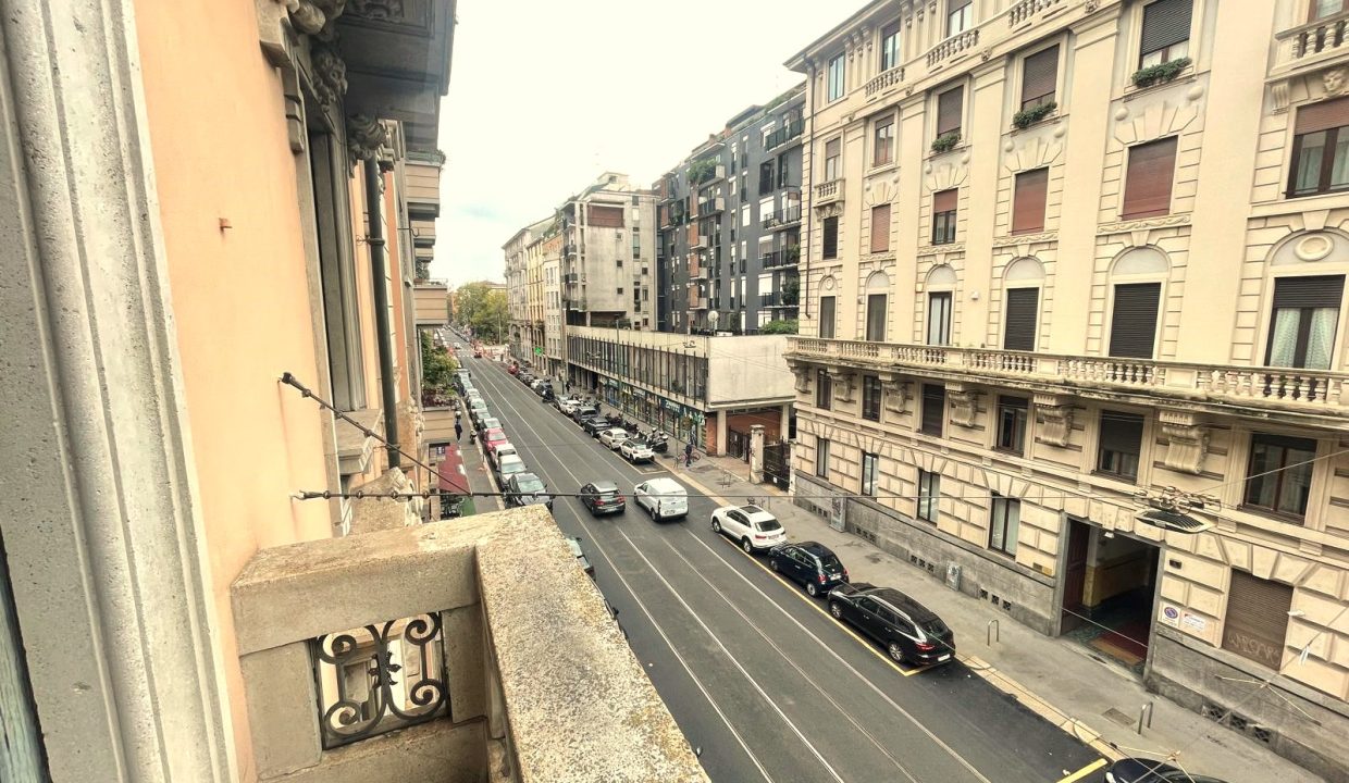 viale Coni Zugna - VISTA DAL BALCONE