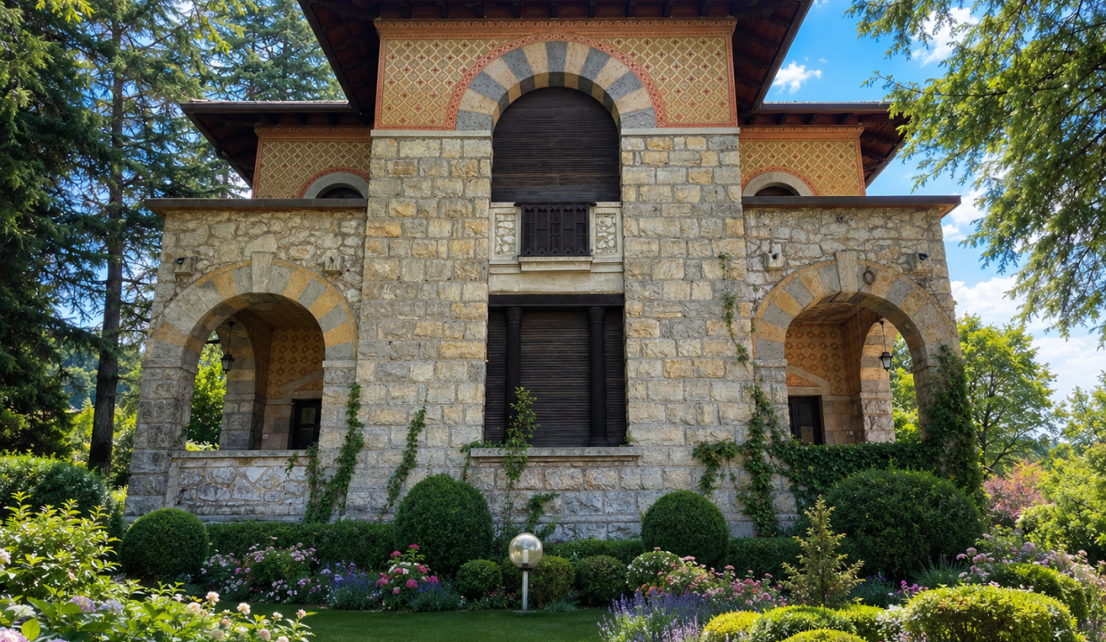 VILLA BIFAMILIARE A ESINO CON GIARDINO 02